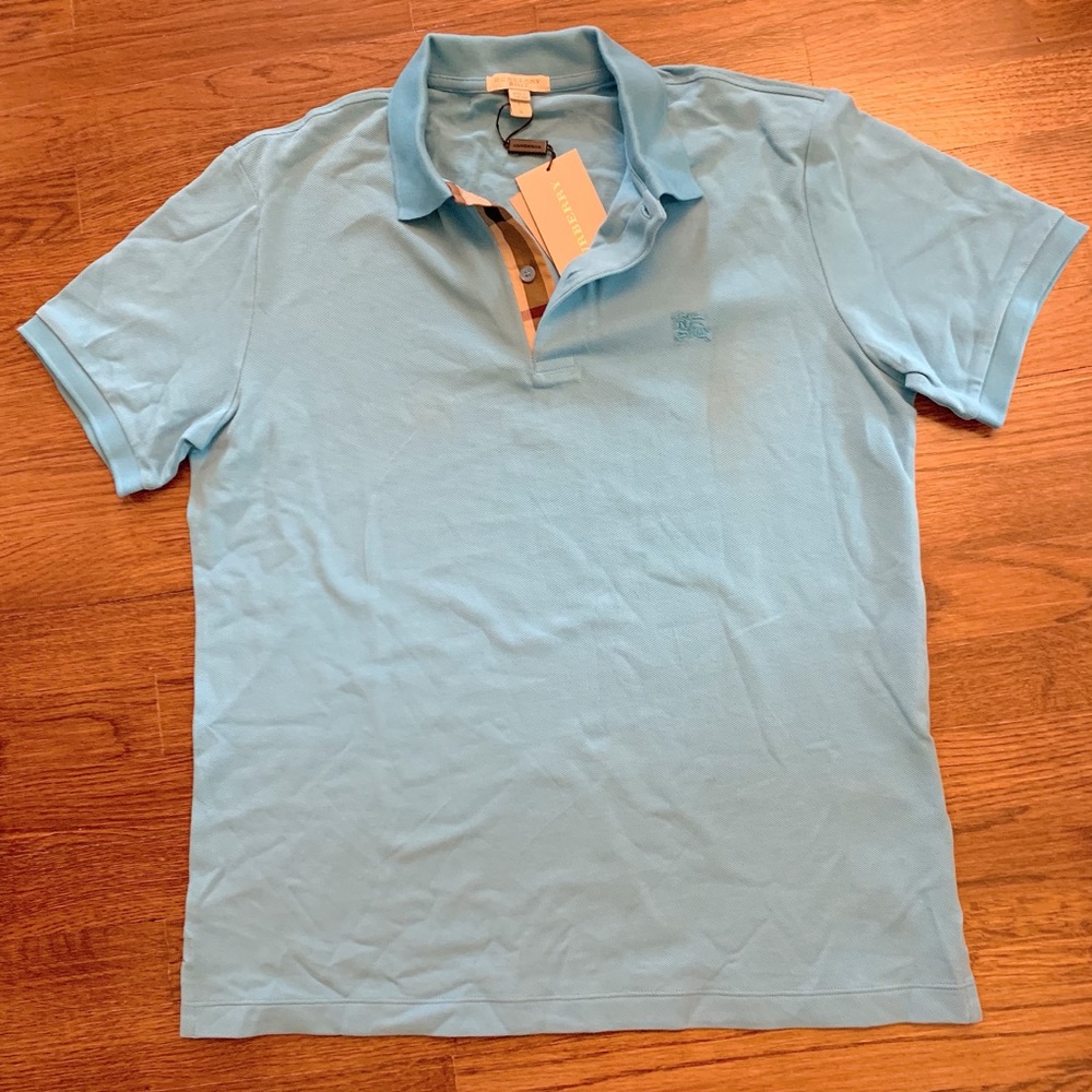 Burberry men polo shirt